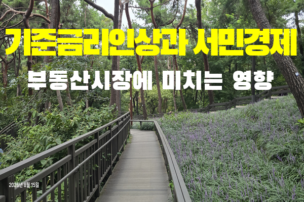 기준금리인상과 서민경제에 미치는 영향