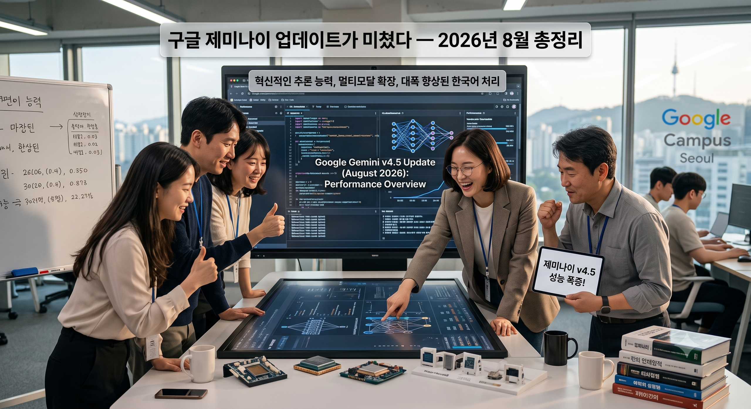 구글 제미나이 업데이트가 미쳤다 — 2026년 8월 총정리