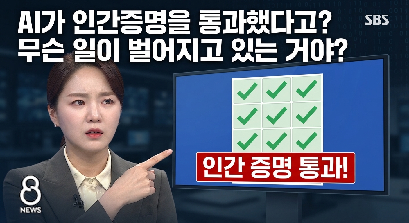 [기획] AI가 '인간 증명'을 통과했다는데, 대체 무슨 일이 벌어지고 있는 거야?